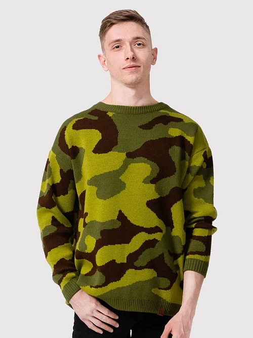 Джемпер милитари камуфляж мужской RuSkin